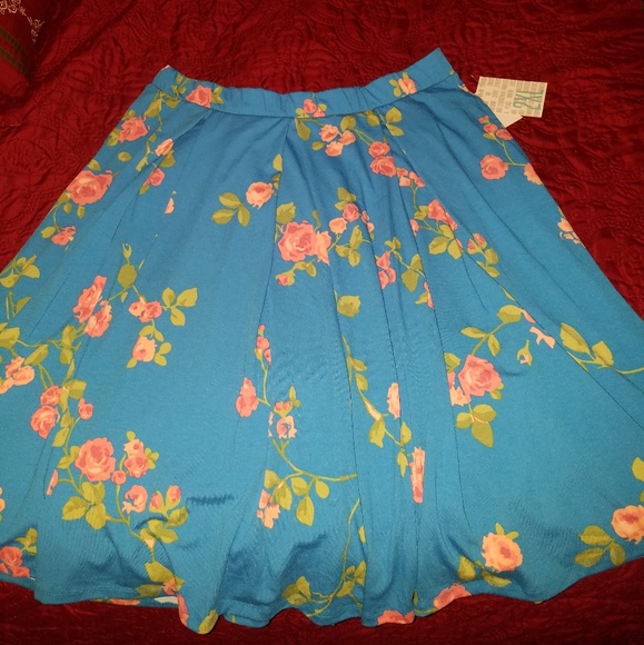 LuLaRoe Dresses & Skirts - Floral Lularoe Madison Skirt